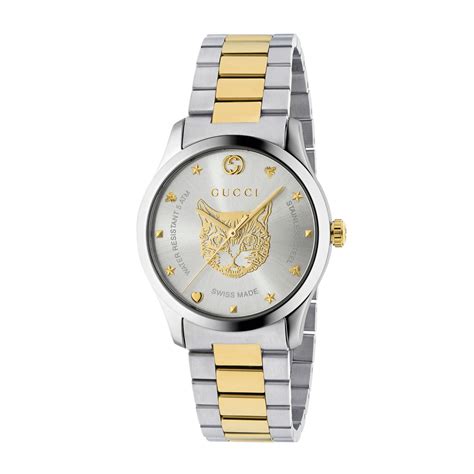 silver gucci watch women's|gucci bezel watches for women.